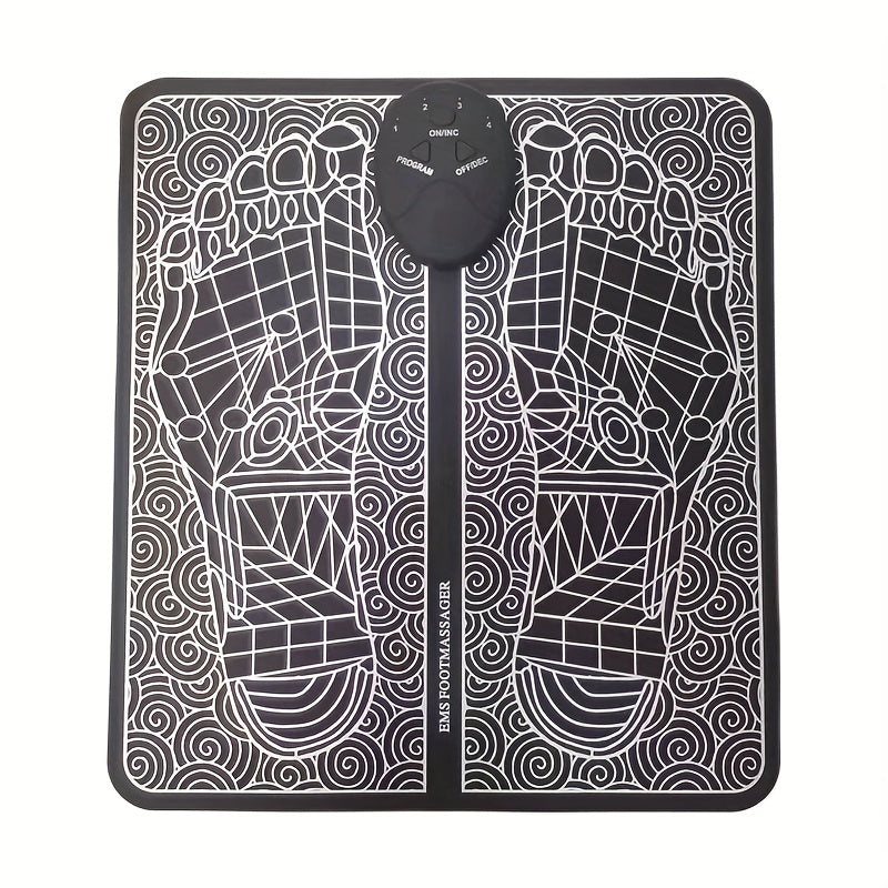 Portable Foot Massager Mat Intelligent Massage Pad Machine for Home Office