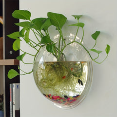 1pc Punching Hydroponics Planter Home Decoration Pot