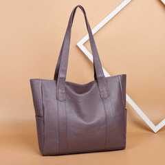 Large Capacity Tote Shoulder Bag Zipper Storage Bag