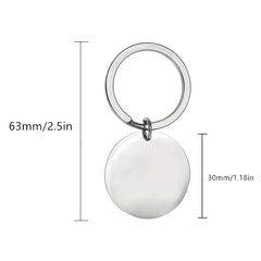 Stainless Steel Keychain for Bags Purses Backpacks - Perfect Gift