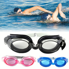 Adjustable Swimming Diving Goggles For Adults Waterproof Anti fog