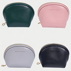 Nordic Style Light Waterproof Makeup Wash Bag PU Leather Pocket