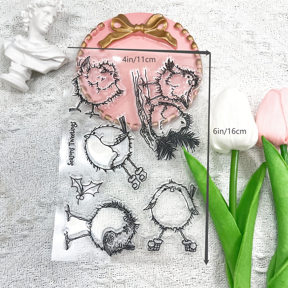 Animal Transparent Silicone Stamps for DIY Card Making