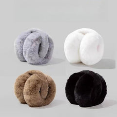Foldable Insulated Winter Earmuffs for Women