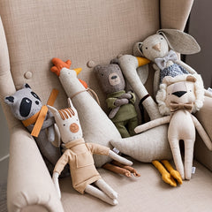 Little Lion Doll Children's Fairy Tale Cloth Doll Baby Accompany Toys Baby Doll