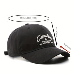 Letter Embroidered Baseball Cap Cotton Lightweight Dad Hats Unisex Sun Hats