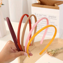 10pcs Colorful Plastic Headbands with Teeth for Women Girls Teens