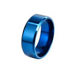 Titanium Steel Frosted Men's Brushed Ring Jewelry