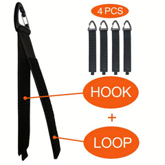 5pcs Extension Cord Holder Organizer 16-Inch Hanger for Garage Storage