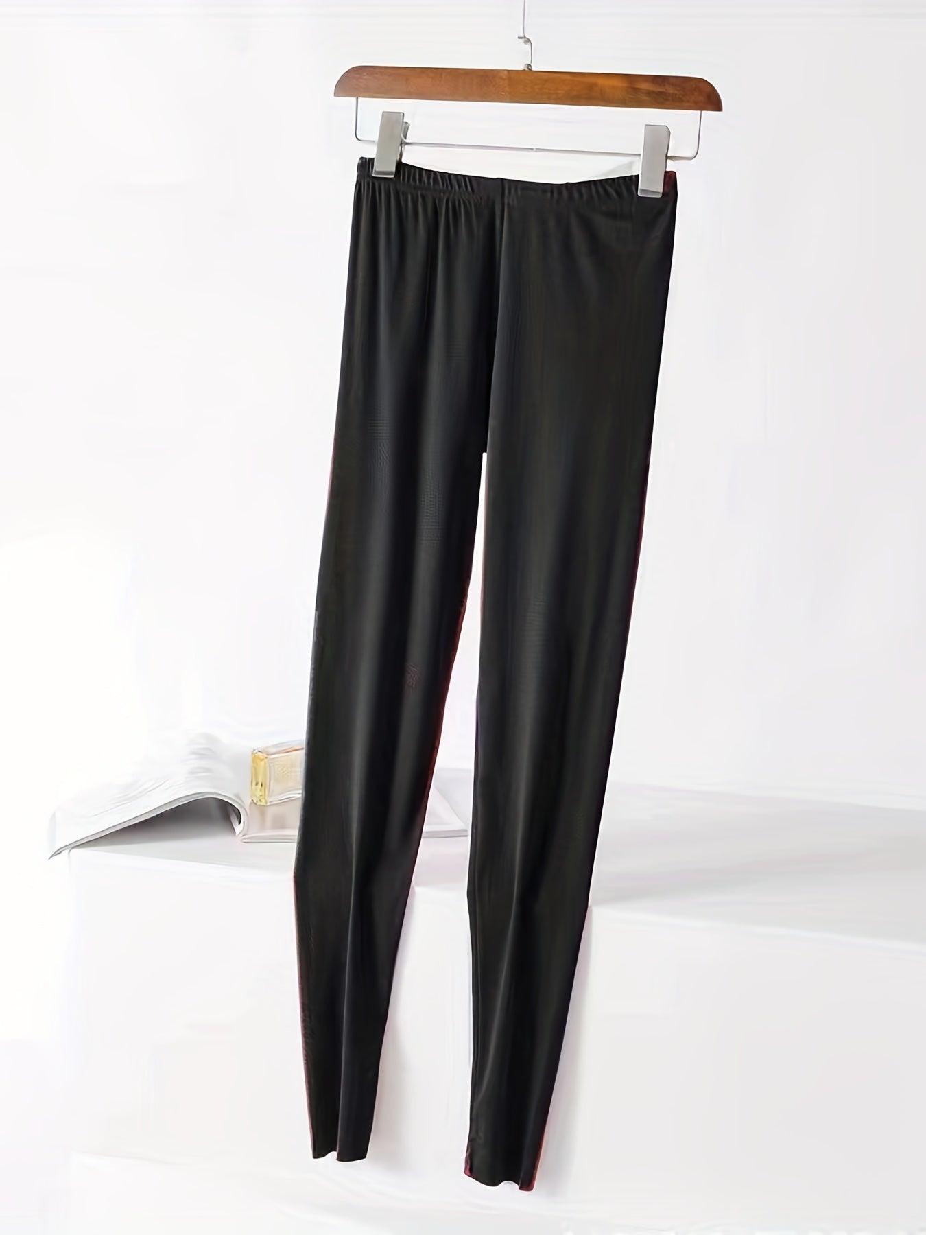 Basic Solid Leggings Casual Leggings All Seasons