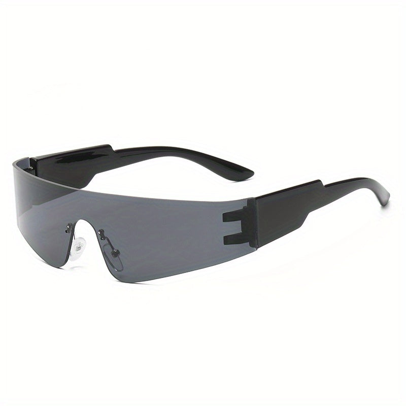Y2K Mirror Lens Sunglasses UV400 Cyberpunk Style