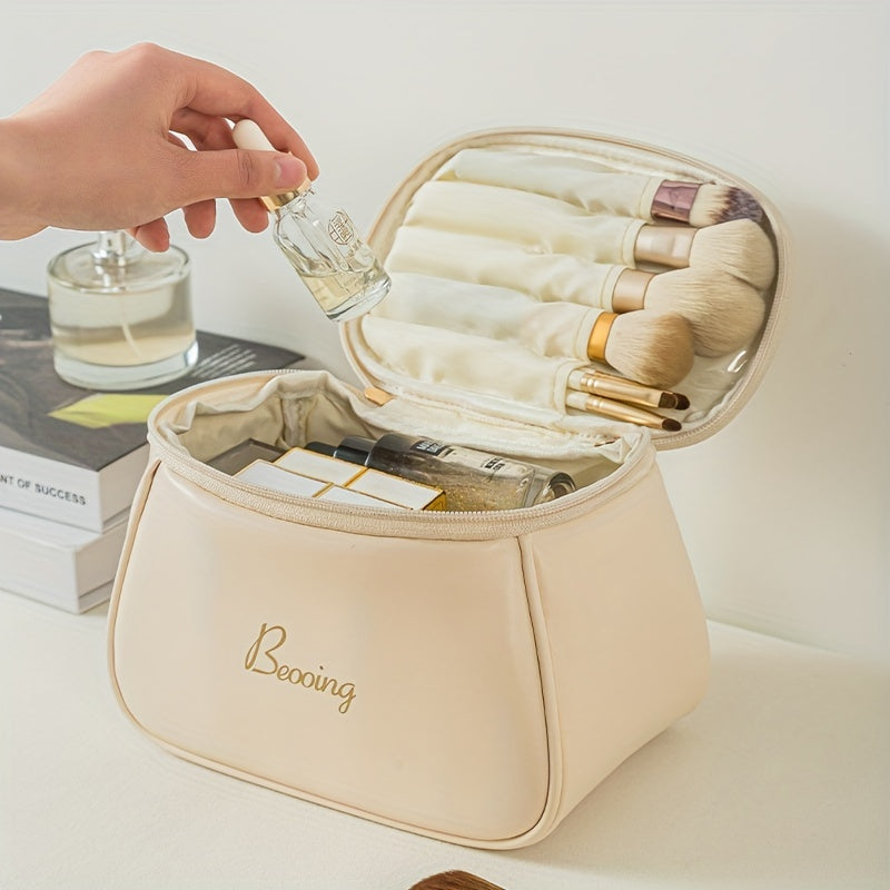 Portable Cosmetic Storage Bag Makeup Brush Organizer HandBag