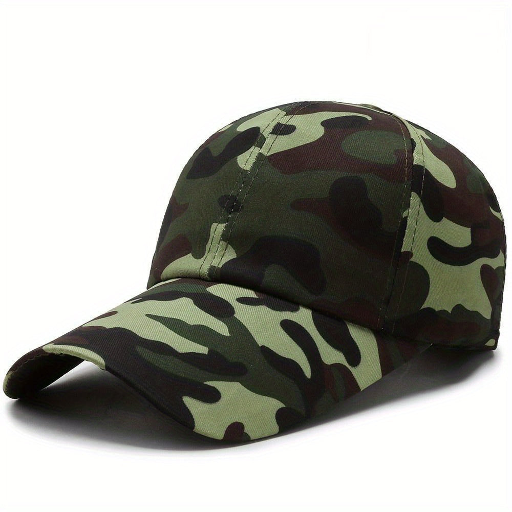 Camouflage Baseball Cap for Fishing and Outdoor Activities