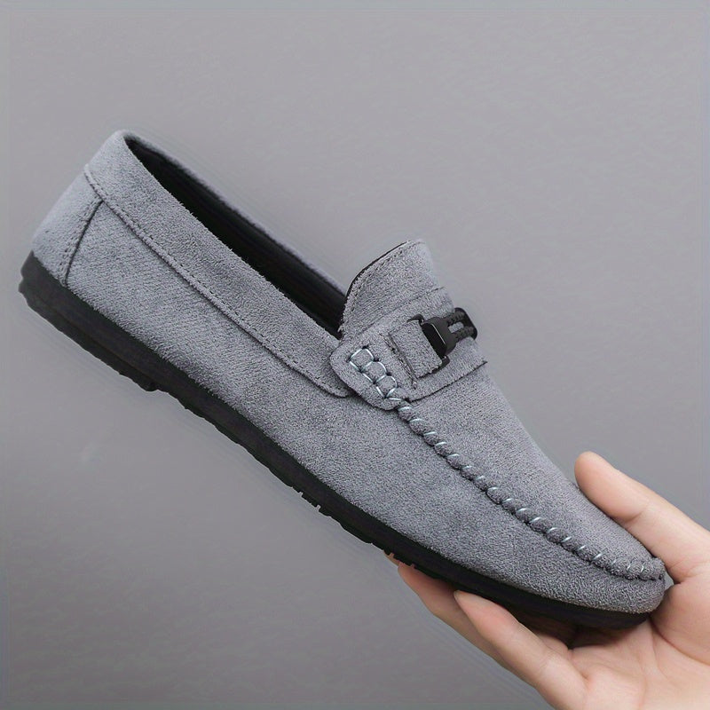Men's Casual Slip On Loafer Shoes Soft Sole Anti skid Driving Walking Shoe