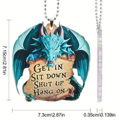 Animal Rearview Mirror Pendant for Home or Car