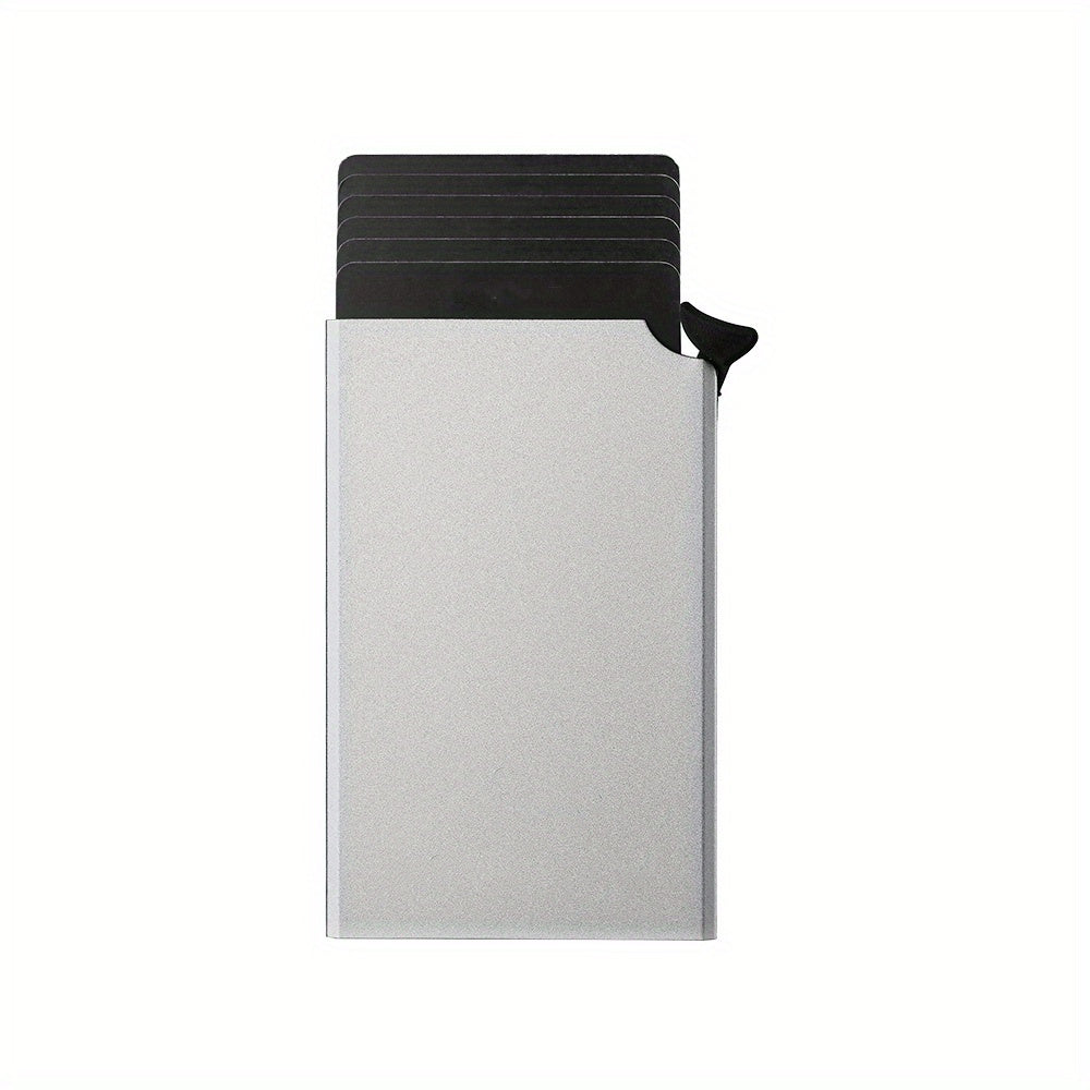 Men's RFID Credit Card Holder Wallet Mini Aluminum Storage Bag