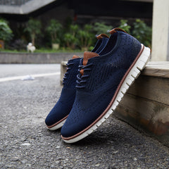 Men's Lightweight Mesh Casual Oxford Shoes
