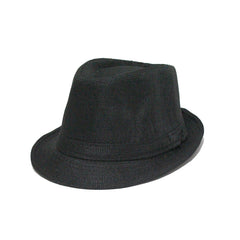 Women's Curved Brim Vintage Sun Hat Western Fedora Cap