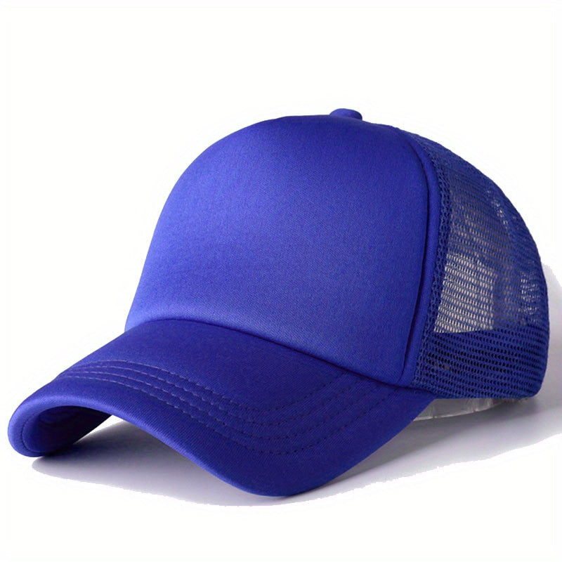 Mesh Breathable Unisex Baseball Cap Lightweight Sports Sunscreen Dad Hat