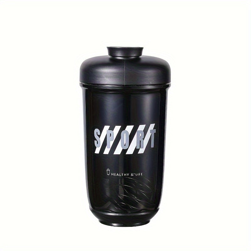 600ml Protein Powder Shaker Water Cup with Stirring Ball