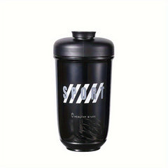 600ml Protein Powder Shaker Water Cup with Stirring Ball