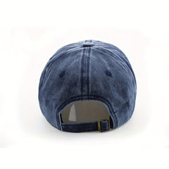 Vintage Embroidery Patch Baseball Cap Distressed Couple Dad Hats Adjustable