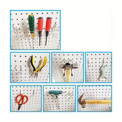 84pcs Pegboard Accessory Storage Kit for Small and Medium Tools