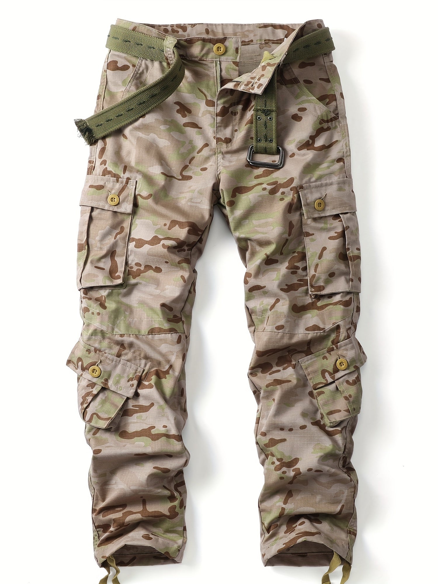 Men's Ripstop Wild Cargo Pants Relaxed Fit Hiking Pants