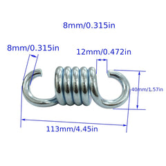 Iron Galvanized Hanging Chair Swing Spring Outdoor Accessories