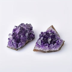 Amethyst Cluster Mineral Specimen Oriental Mysterious Gemstone DIY Jewelry