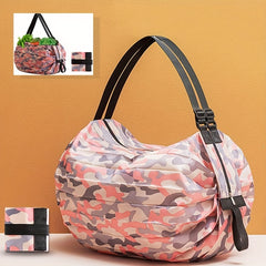 Foldable Camo Luggage Handbag Lightweight Large Capacity