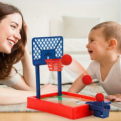 Mini Desktop Basketball Hoop Finger Shooting Machine 2 Players Games for Kids
