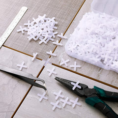 100pcs 3mm Tile Spacers Levelers for Ceramic Stone Installation