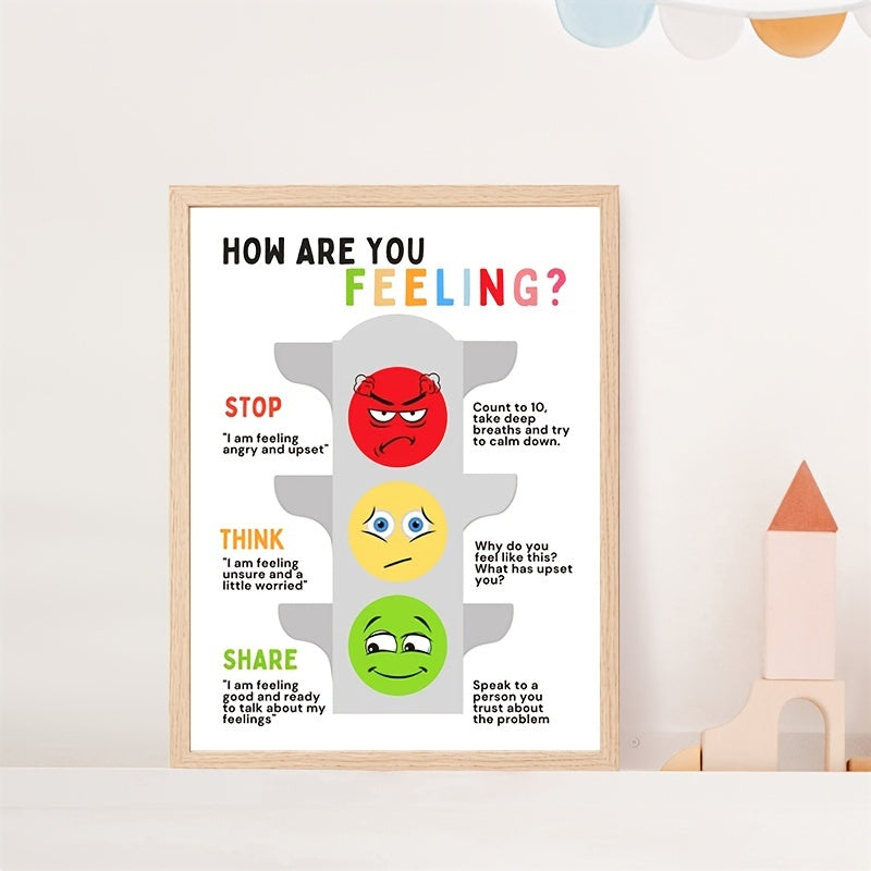 Traffic Lights Management Classroom Poster