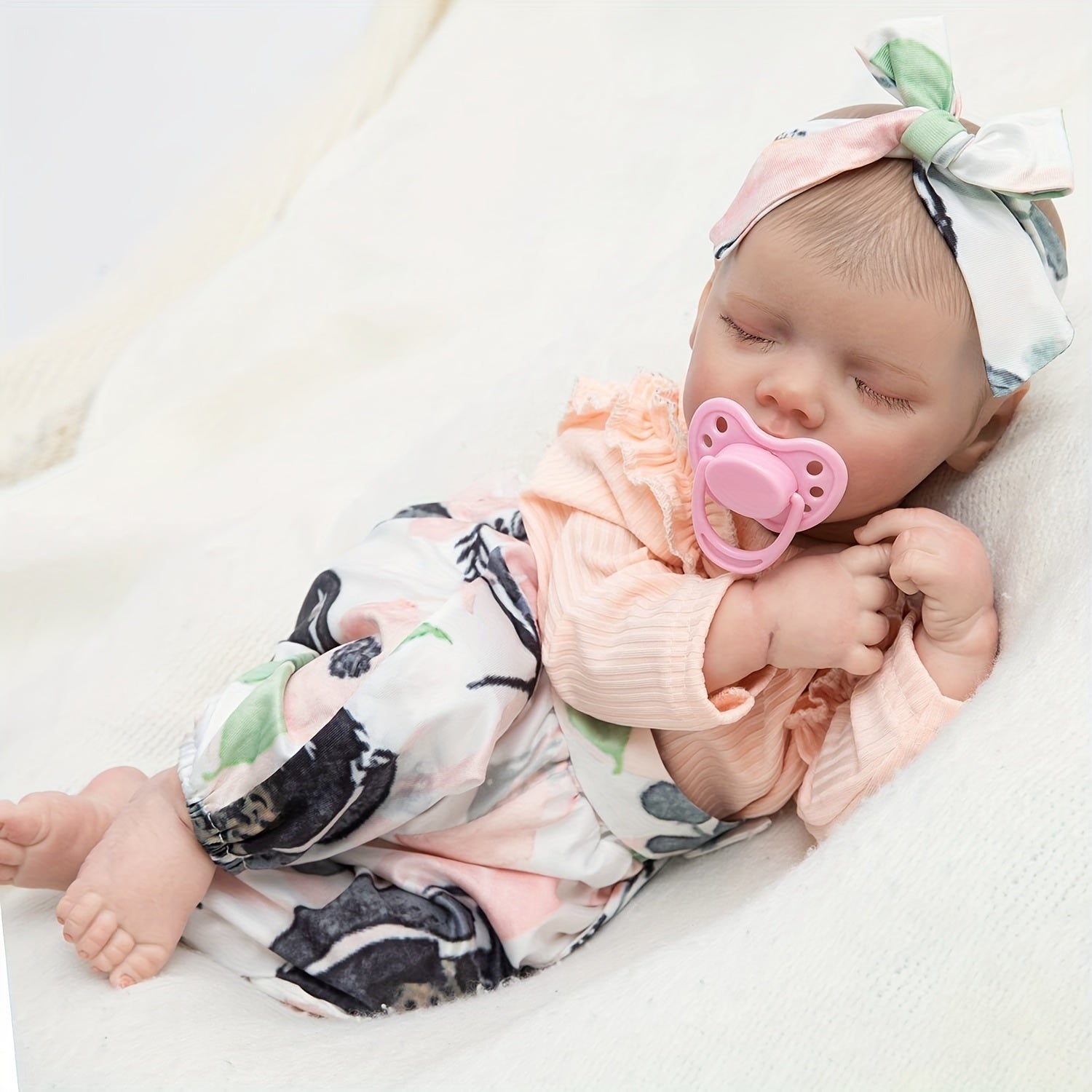 18" Reborn Baby Doll Realistic Vinyl Newborn Perfect Gift for Kids