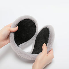 Men's Winter Earmuffs with Velvet Lining for Cold Weather