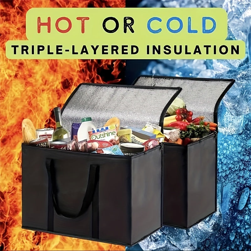 XL Insulated Tote Bag Keeps Food Hot/Cold for Hours