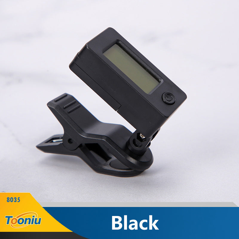 Clip On Digital Electronic Guitar Tuner Bass Ukulele Violin Mandolin Banjo