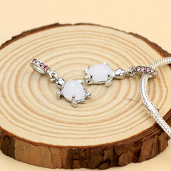1Pc Turtle Dolphin Elephant Charm Alloy Pendant Beads