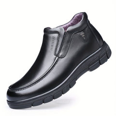 Men's Plush Warm Ankle Chukka Boots Winter Gift For Fathers