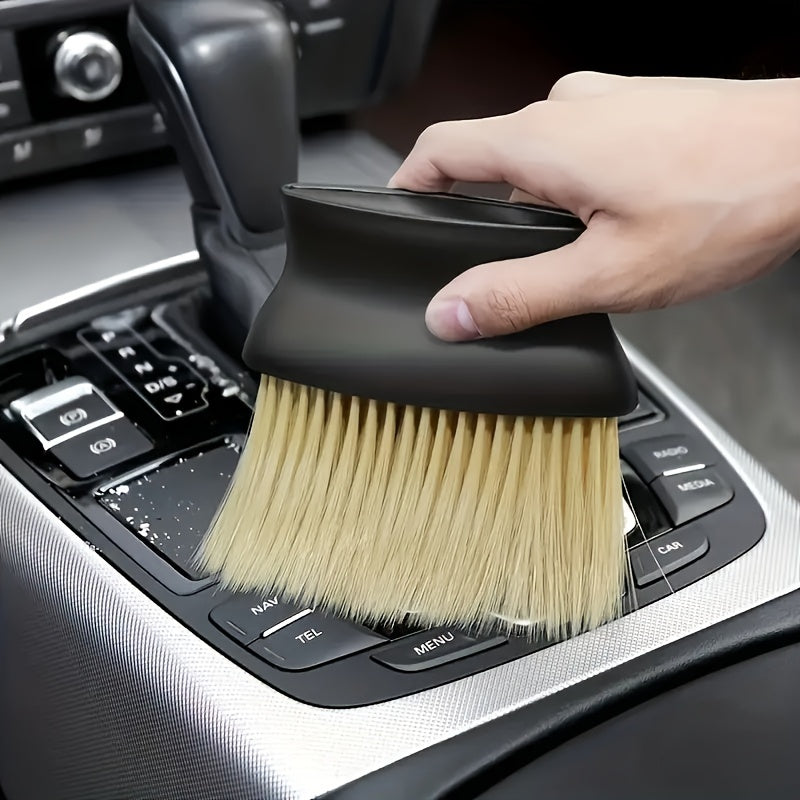 Car Interior Cleaning Brush Soft Dust Removal Air Conditioner Outlet Slot Brush