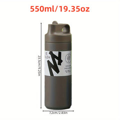 550ml Insulated Travel Cup in 4 Colors Portable Sports Campus Cup