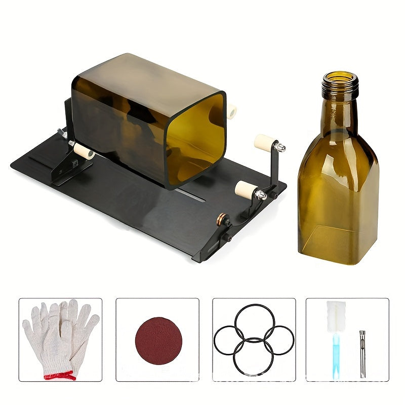 Glass Bottle Cutters Square and Circular Bottle Cutting Machines