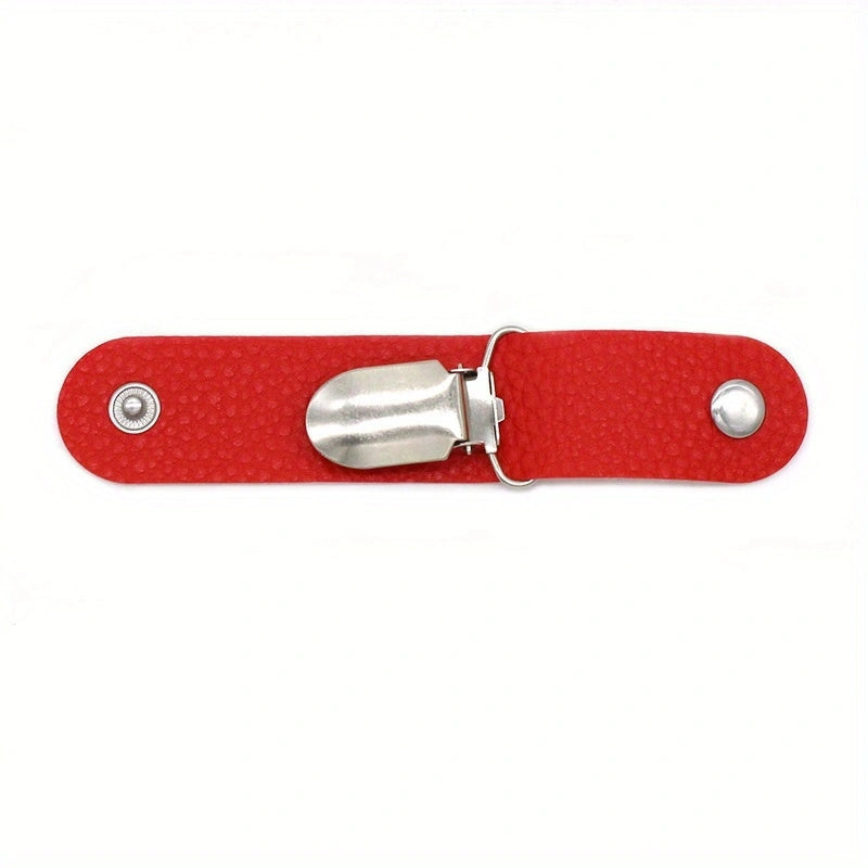 PU Leather Hat Clip For Travel Solid Hat Clips For Luggage