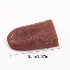 Steel Needle Piercing Tongue Horror Scary Magic Props Close up Stage