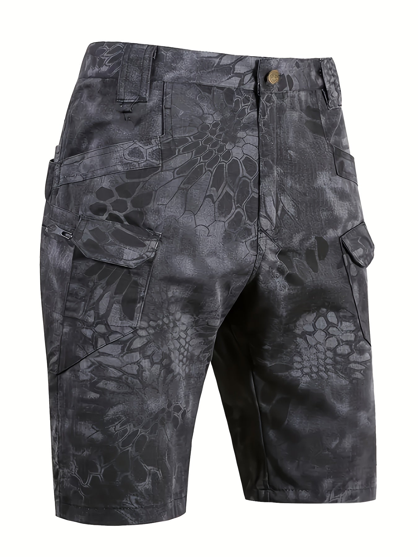 Men's Pocket Tactical Shorts Waterproof Cargo Outdoor Hiking Track Shorts