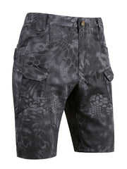 Men's Pocket Tactical Shorts Waterproof Cargo Outdoor Hiking Track Shorts