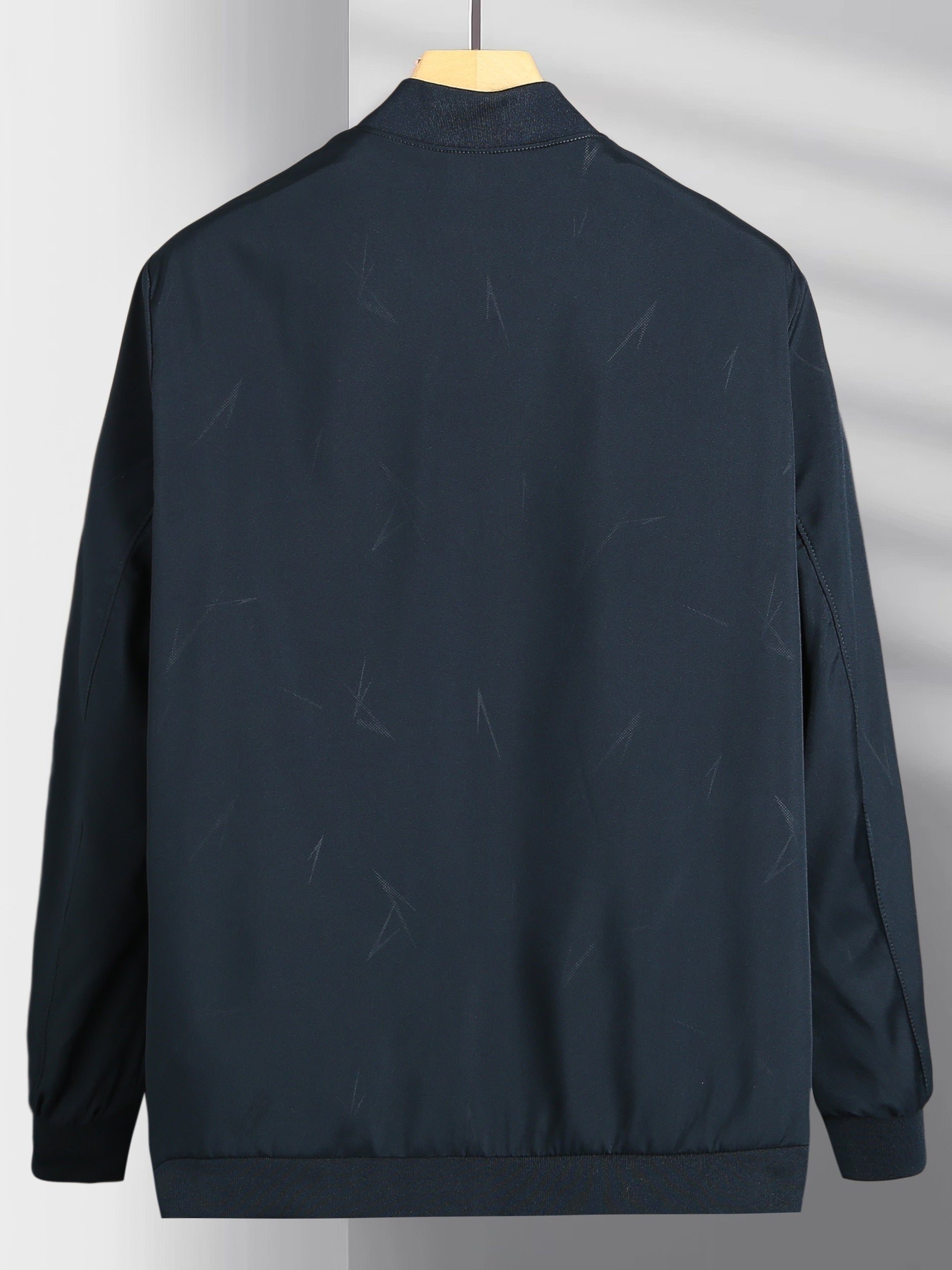 Men's Zipper Baseball Jacket Windproof Casual Spring Autumn