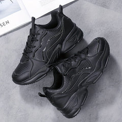 Women's Mesh Running Shoes Anti Slip Thick Sole Casual Sport Shoes