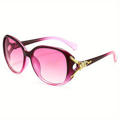 Women Oversized Polarized Sunglasses Classic Fox Shades UV400